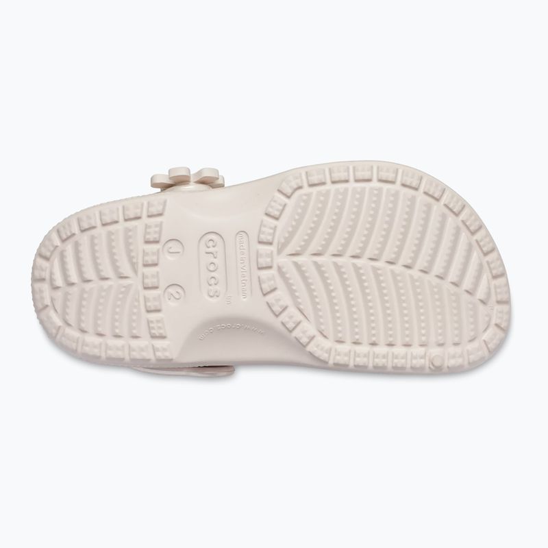 Kinder-Flip-Flops Crocs Classic Pearl Shine quartz 11
