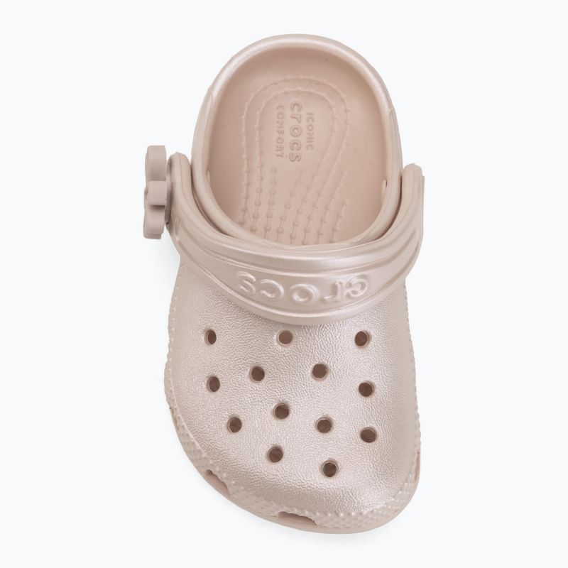 Kinder-Flip-Flops Crocs Classic Pearl Shine 212815 quartz 6