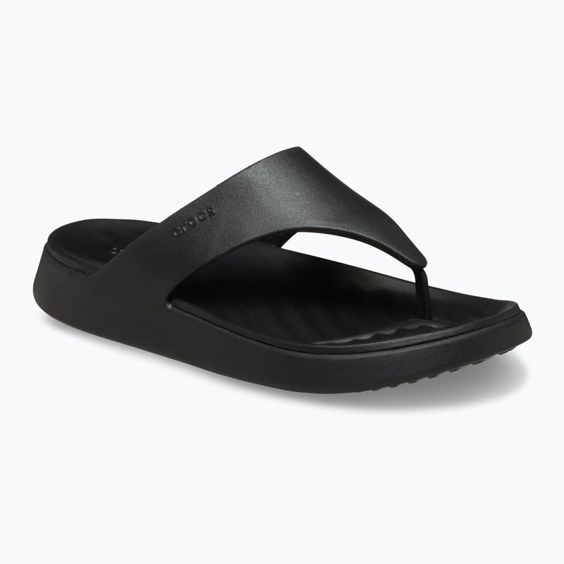 Damen Zehentrenner Crocs Getaway Triangle black 8