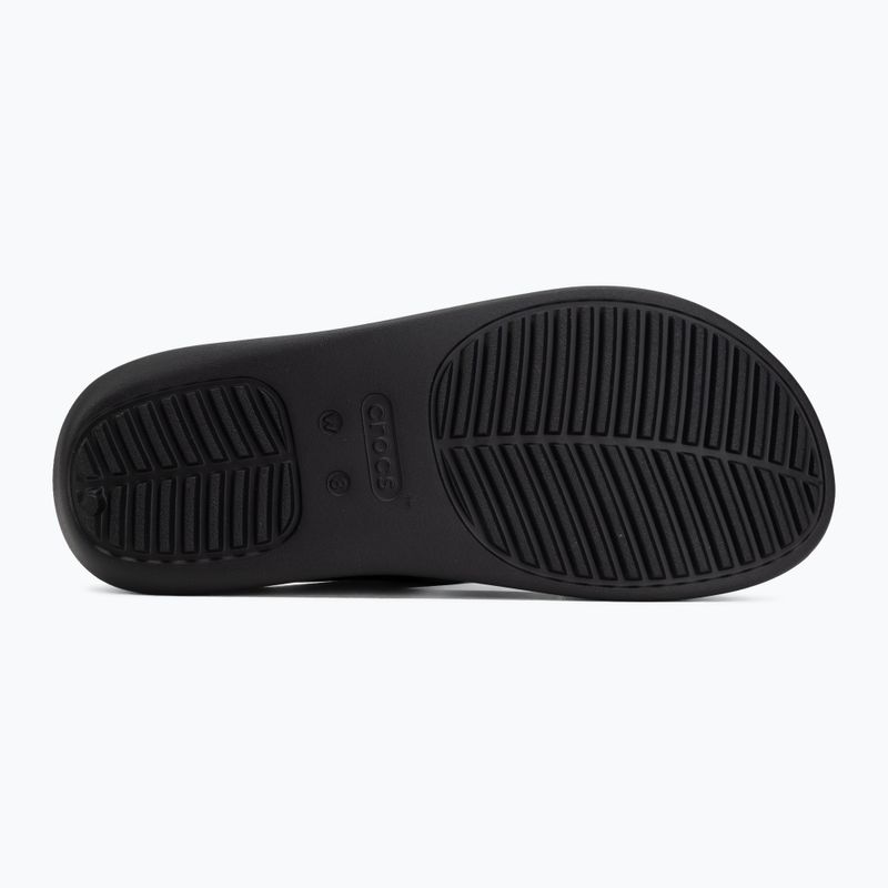 Damen Zehentrenner Crocs Getaway Triangle black 4
