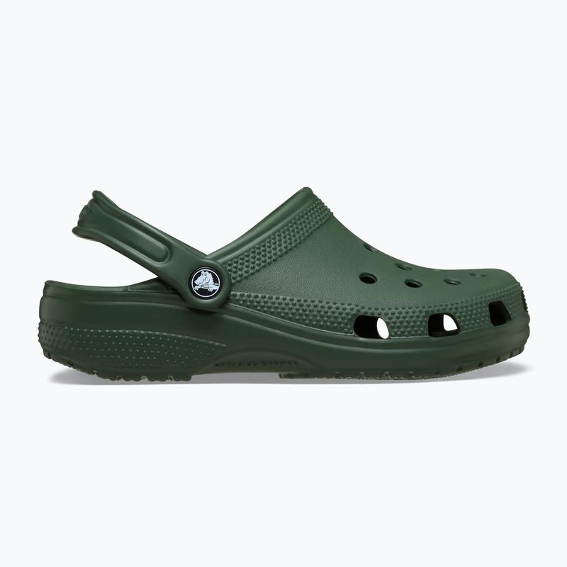 Badelatschen Crocs Classic army green 2