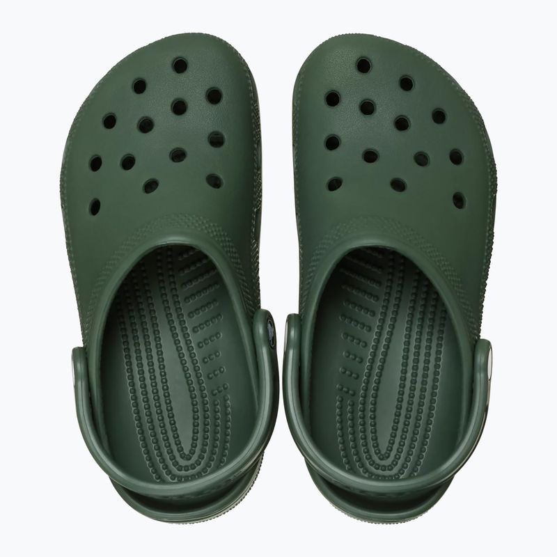 Badelatschen Crocs Classic army green 5