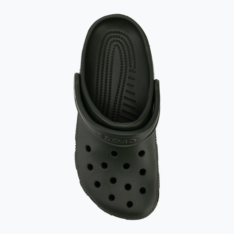 Badelatschen Crocs Classic army green 6