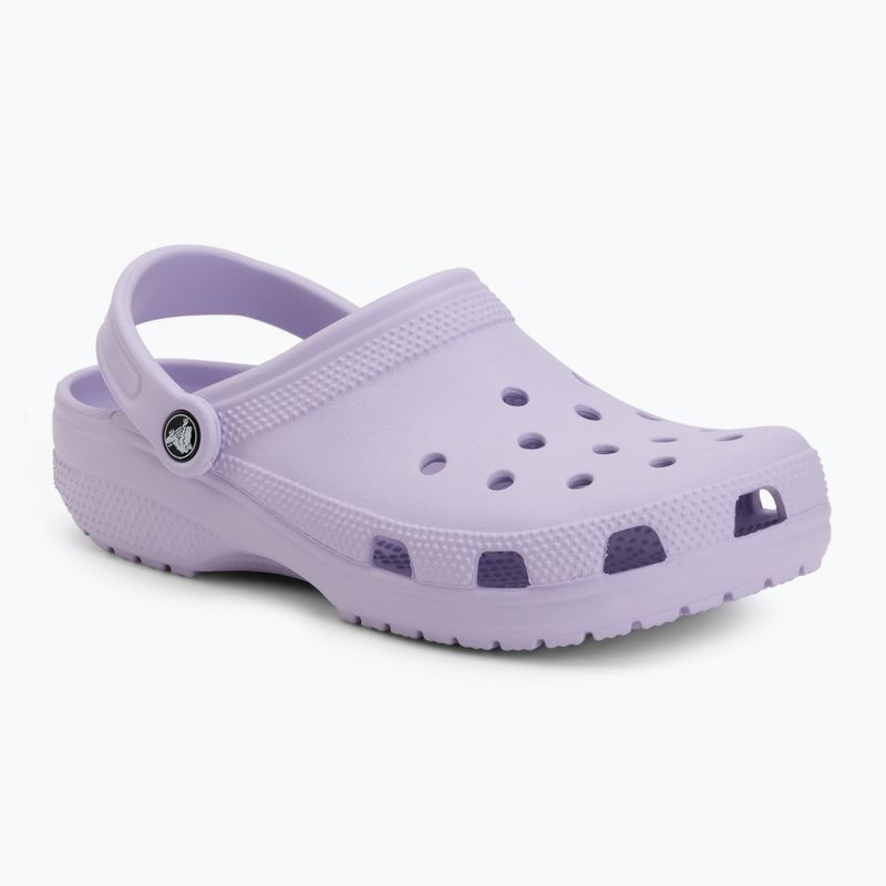 Badelatschen Crocs Classic purple halo 2