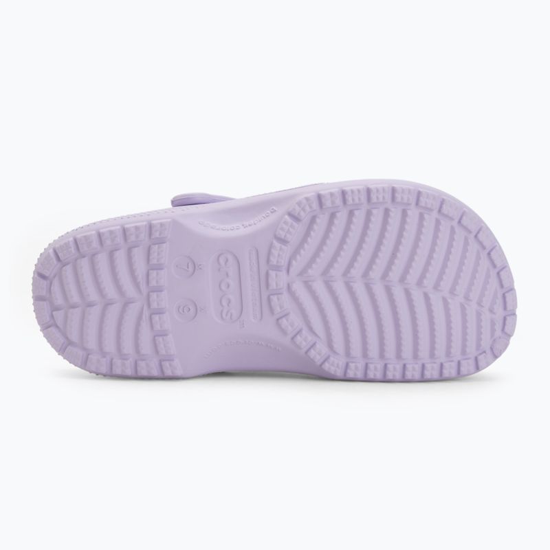 Badelatschen Crocs Classic purple halo 5