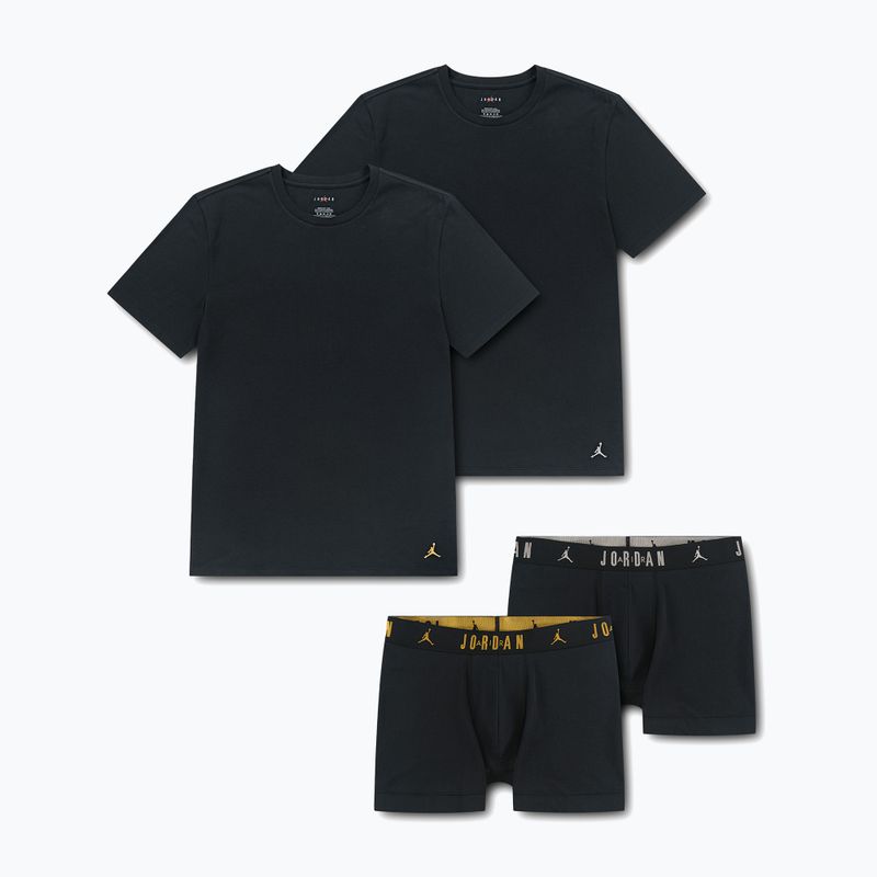 2 Herren-Pyjama-Sets Nike Jordan JHM Basic Set black
