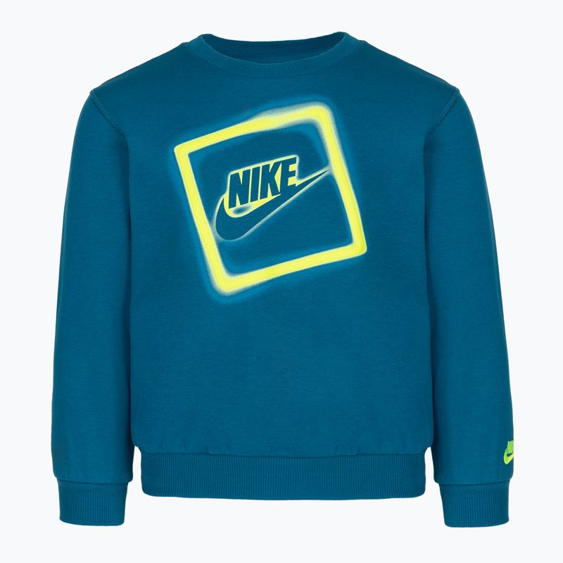 Kinder-Trainingsanzug Nike Sportswear Get With Me Lightweight Fleece green abyss 3
