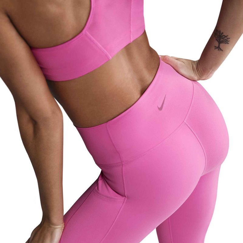 Damen Leggings Nike One High-Waisted 7/8 verspielt rosa 4