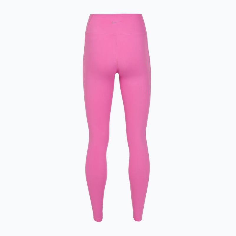 Damen Leggings Nike One High-Waisted 7/8 verspielt rosa 7