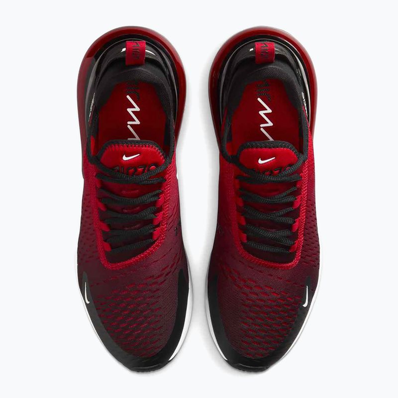 Männer Nike Air Max 270 Turnhalle rot/weiß/schwarz Schuhe 7