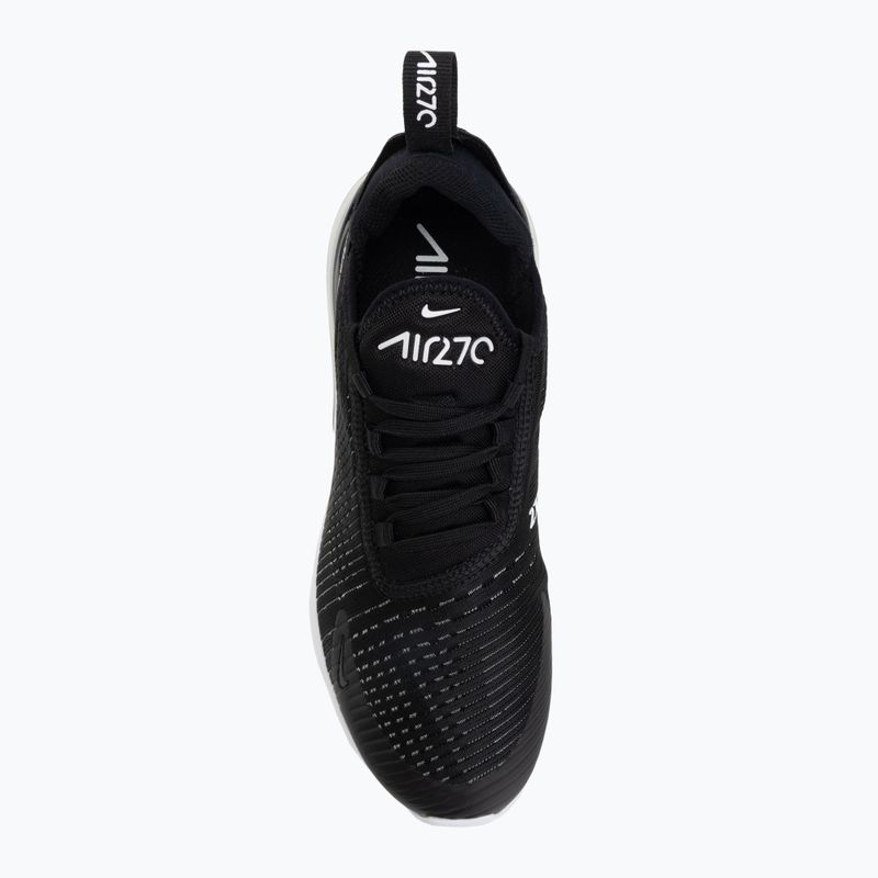 Damen Sneaker Nike Air Max 270 black/white/metallic silver 5