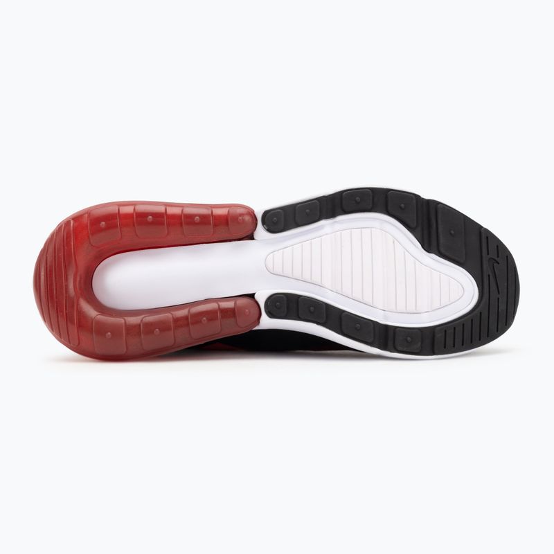 Männer Nike Air Max 270 Turnhalle rot/weiß/schwarz Schuhe 4