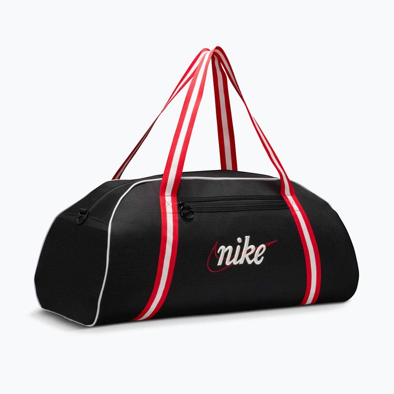 Damen-Sporttasche Nike Gym Club Retro 24 l black/university red/sail 2