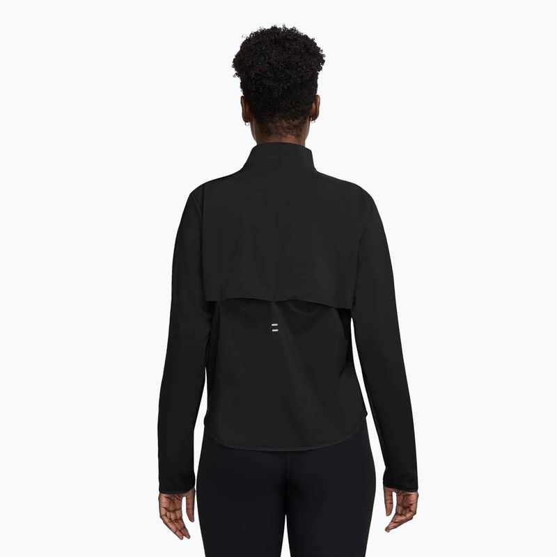 Nike Tempo Swoosh Run Damen Laufjacke schwarz/weiss 2