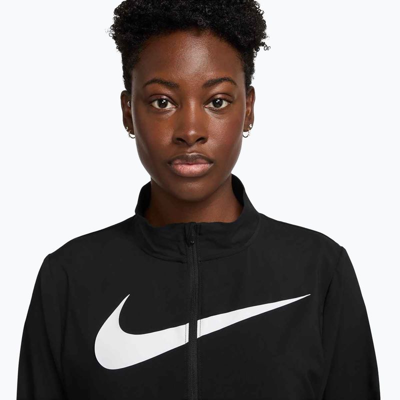 Nike Tempo Swoosh Run Damen Laufjacke schwarz/weiss 3