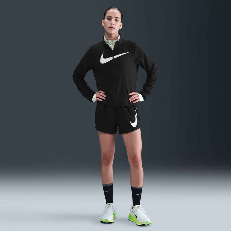 Nike Tempo Swoosh Run Damen Laufjacke schwarz/weiss 5