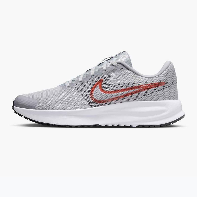 Herren Nike Run Defy Laufschuhe wolfsgrau / helles karminrot / schwarz / weiß 2