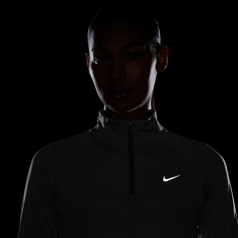 Damen-Laufshirt Nike Tempo Dri-Fit 1/4 Zip white 6