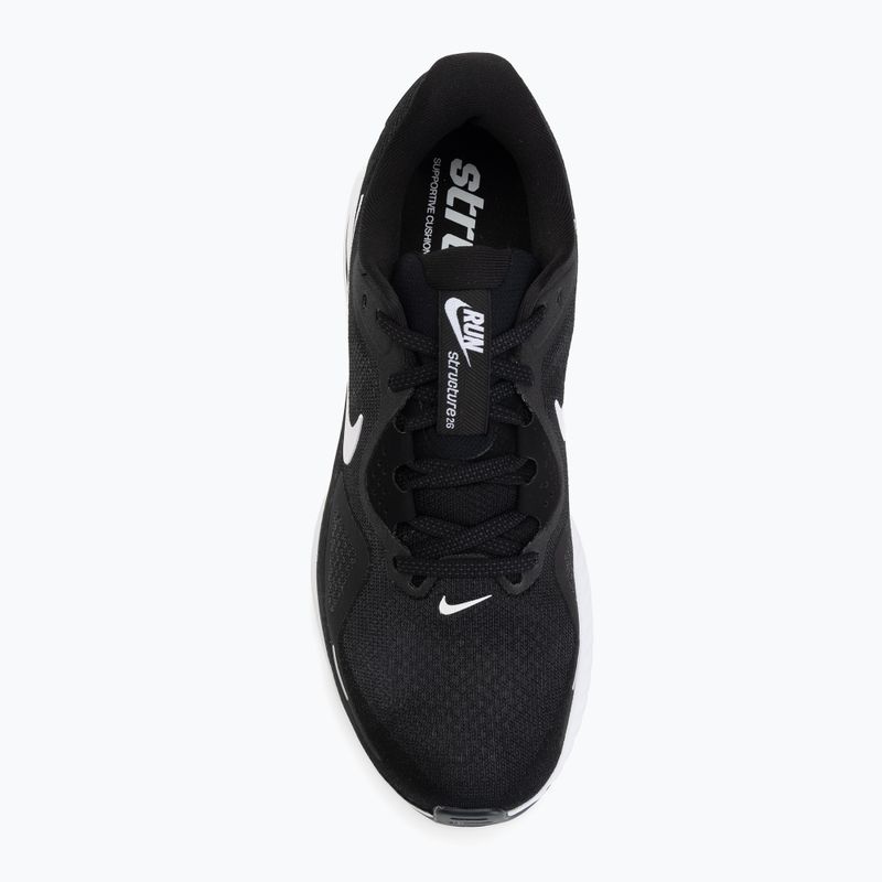 Herren-Laufschuhe Nike Structure 26 black/cool grey/metallic silver/white 5