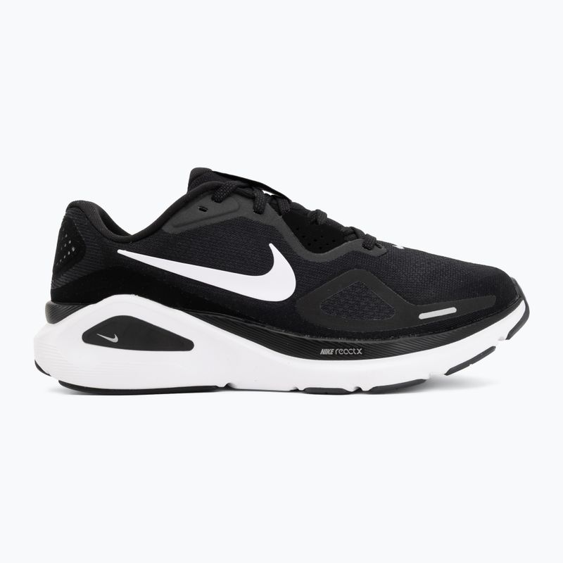 Herren-Laufschuhe Nike Structure 26 Wide black/wolf grey/metallic silver/white 2