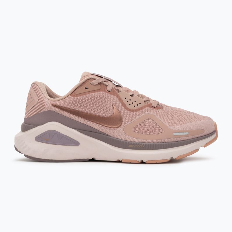 Damen-Laufschuhe Nike Structure 26 particle pink/taupe grey/silt red/metal rose gold 2