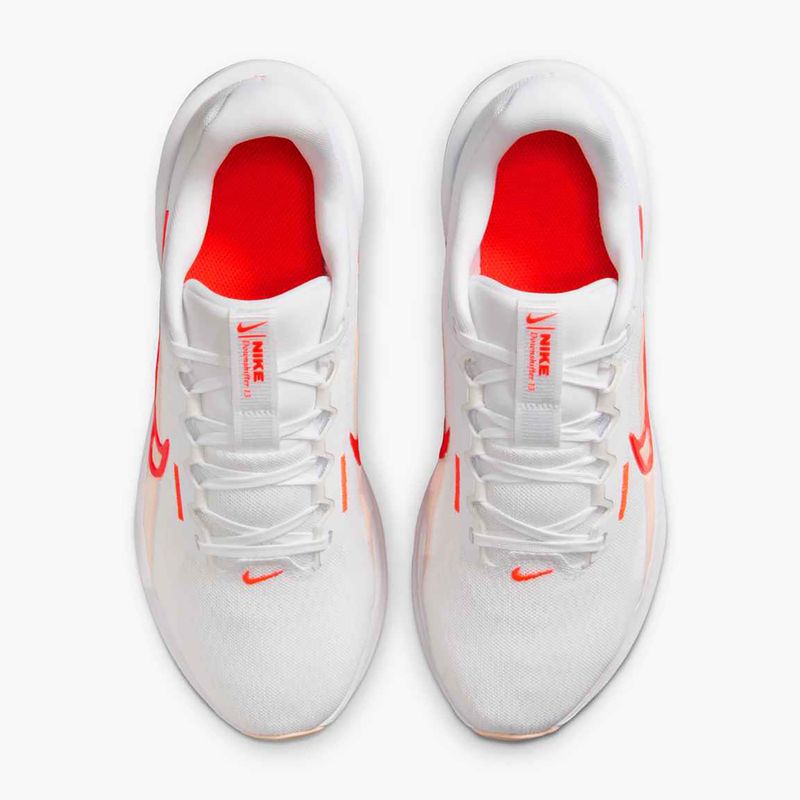 Nike Downshifter 13 Damen Laufschuhe Astronomisch Weiß / Helles Karminrot / Gewaschene Koralle 14