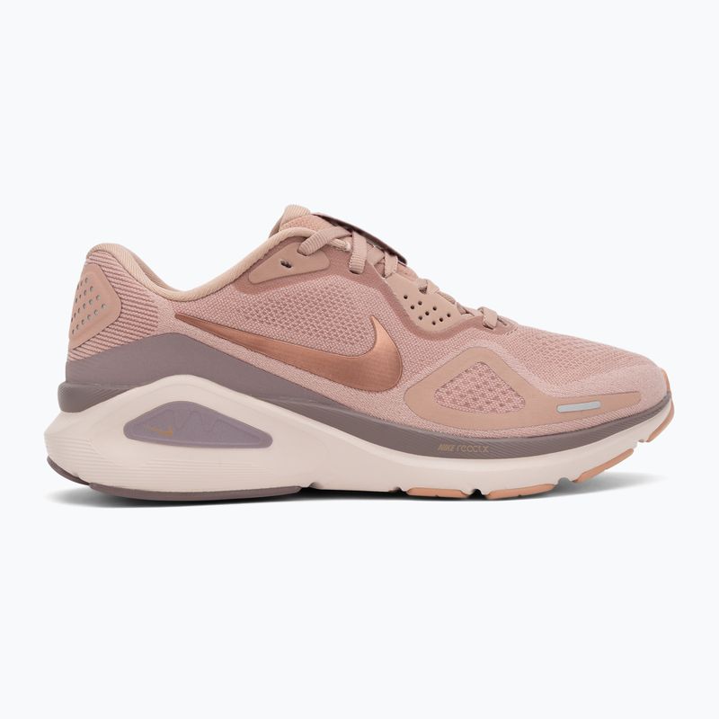 Damen-Laufschuhe Nike Structure 26 Particle Pink/Taupe Grey/Silt Red/Metal Rose Gold 2