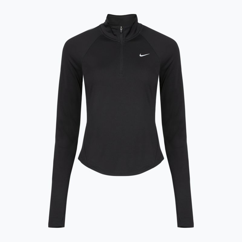 Nike Tempo Dri-Fit 1 / 4 Zip Damen Lauf Sweatshirt schwarz 6
