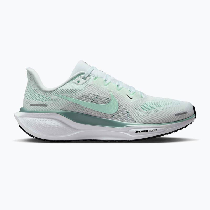 Nike Pegasus 41 weiß / mint Schaum / reines Platin / Kanone Frauen Laufschuhe 8