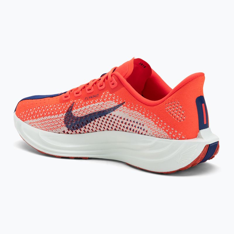 Nike Pegasus Plus Damen Laufschuhe Helles Karmesinrot / Tiefes Königsblau / Schlammrot 3