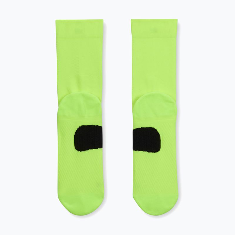 Socken Nike Running Midweight Crew volt/black/black 3