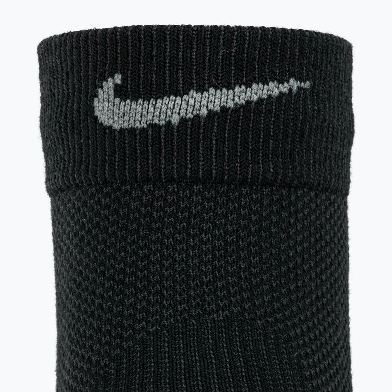 Socken Nike Running Lightweight Micro Crew black/pure platinum/smoke grey 3
