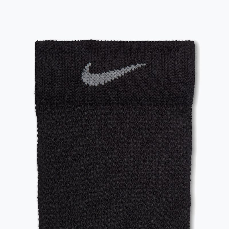 Socken Nike Running Lightweight Crew black/dark smoke grey/smoke grey 4