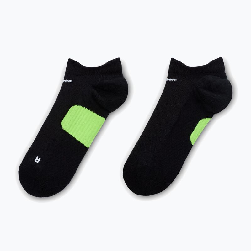 Socken Nike Running Midweight No-Show black/smoke grey/white 2