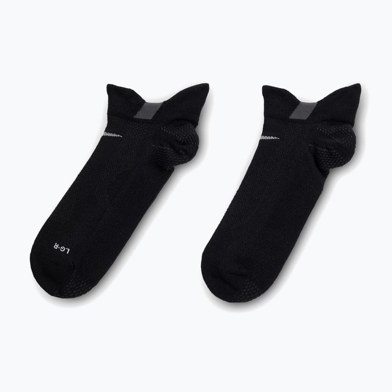 Socken Nike Running Lightweight No-Show black/dark smoke grey/smoke grey 2