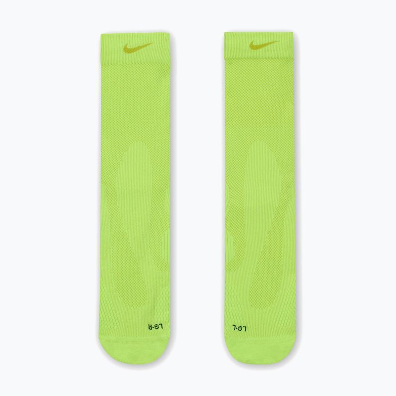 Nike Running Lightweight Crew Socken volt/bright cactus/black/bright cactus 2