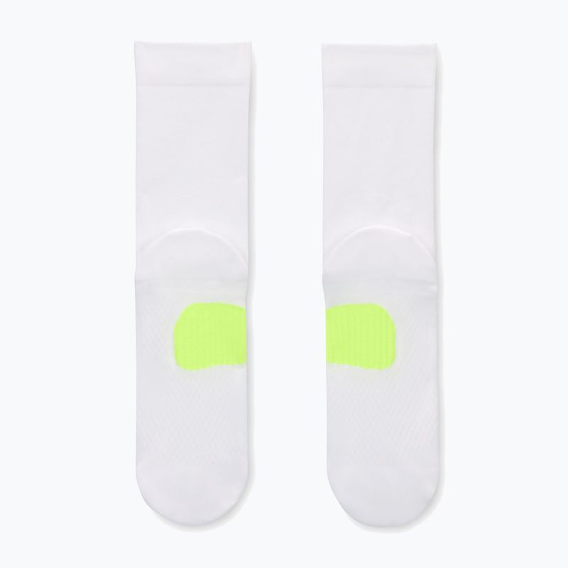 Socken Nike Running Midweight Crew white/volt/black 3