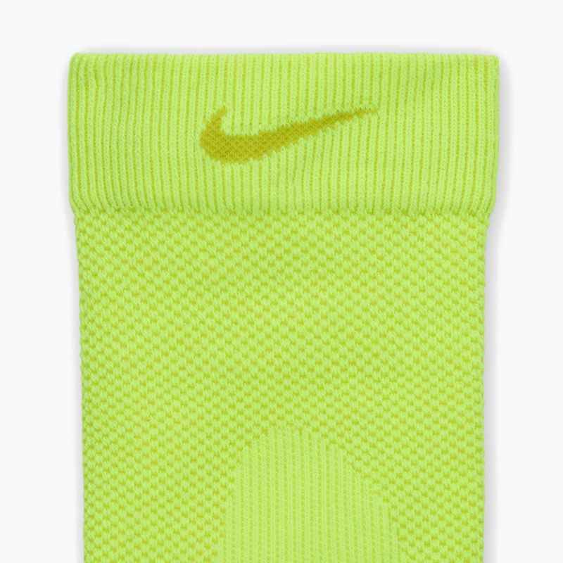 Socken Nike Running Lightweight Micro Crew Volt/Bright Cactus/Black/Bright Cactus 4