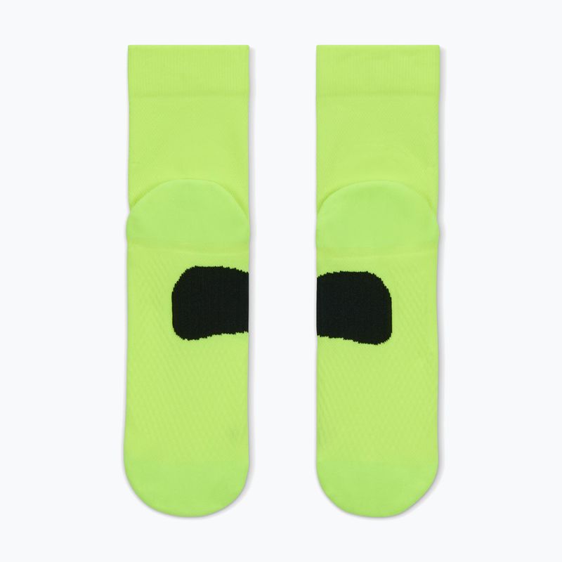 Socken Nike Running Midweight Micro Crew volt/black/black 3
