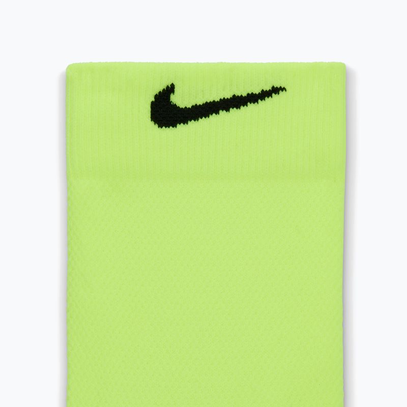 Socken Nike Running Midweight Micro Crew volt/black/black 4