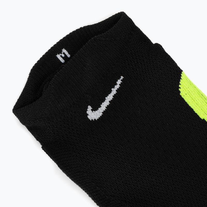 Socken Nike Running Midweight No-Show black/smoke grey/white 3