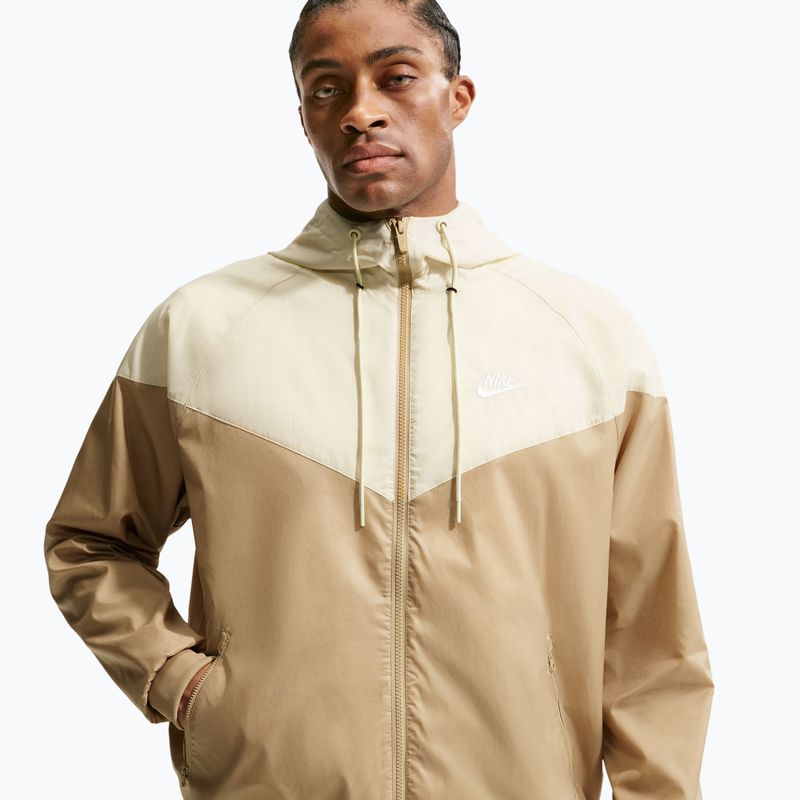 Herrenjacke Nike Sportswear Windrunner parachute beige/light khaki/white 4