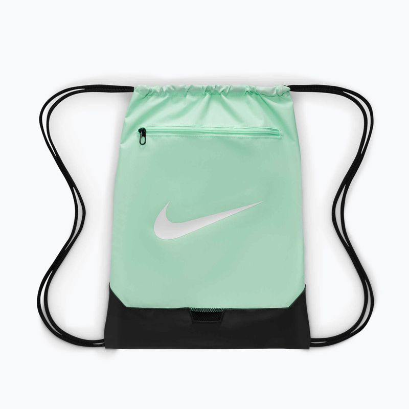 Nike Brasilia 9.5 18 l mint Schaum/schwarz/weiß Tasche