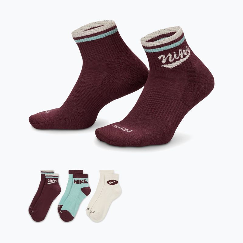 Herren-Socken Nike Everyday Plus Ankle 3er-Pack multi-color/904 3