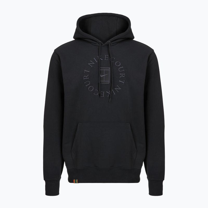 Herren-Tennis-Hoodie Nike Court Dri-Fit Heritage French Terry Hoodie black/anthracite 6