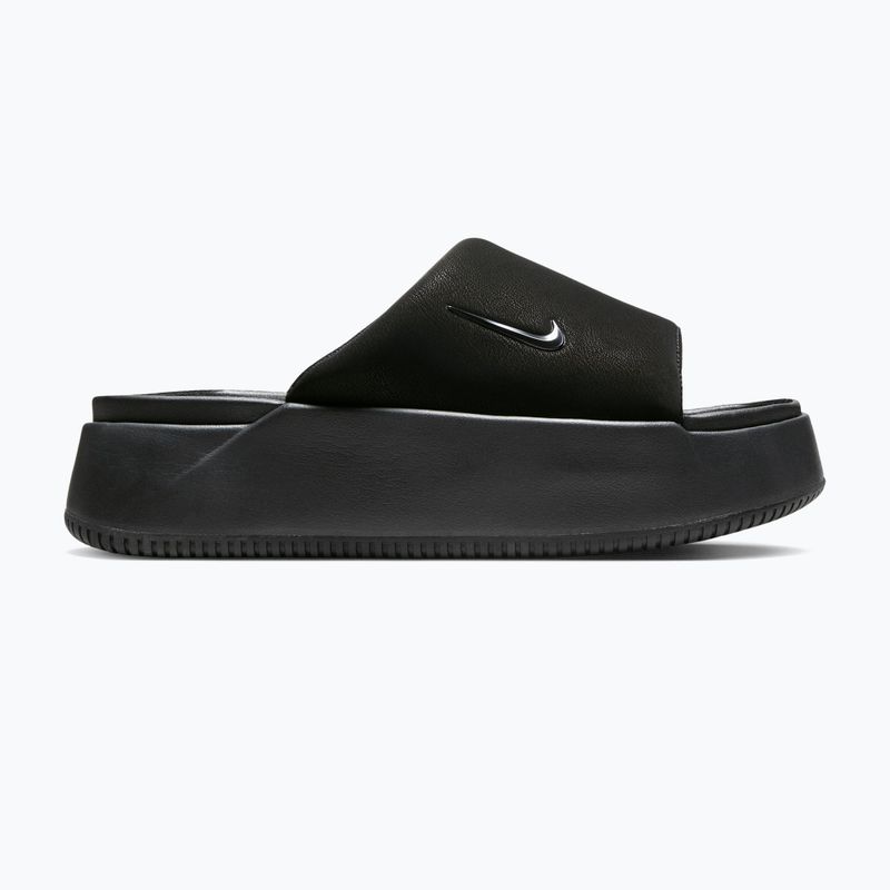 Damen Slides Nike Calm Elevation black/black