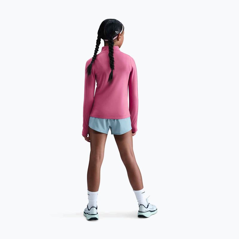 Kinder Trainings-Longsleeve Nike Dri-Fit 1/4 Zip sweet beet/white 3