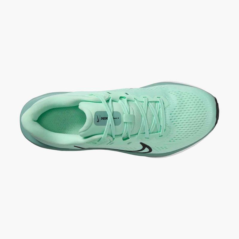 Nike Quest 6 Damen Laufschuhe mint Schaum / schwarz / Kanone / weiß 5