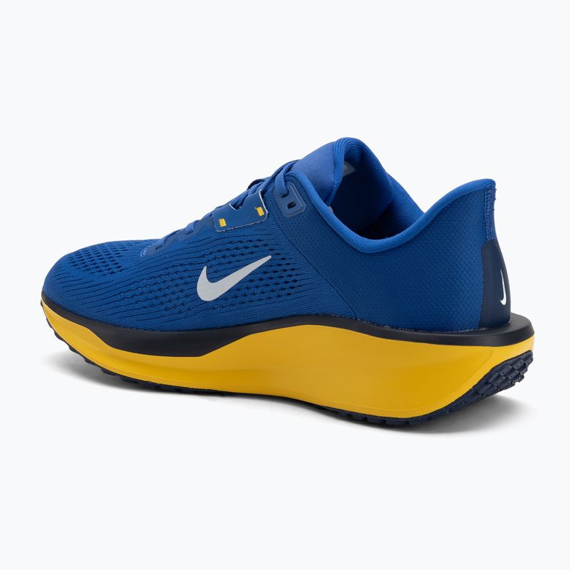 Männer Nike Quest 6 Spiel königlich / Fußball grau / Mitternacht Marine Laufschuhe 3