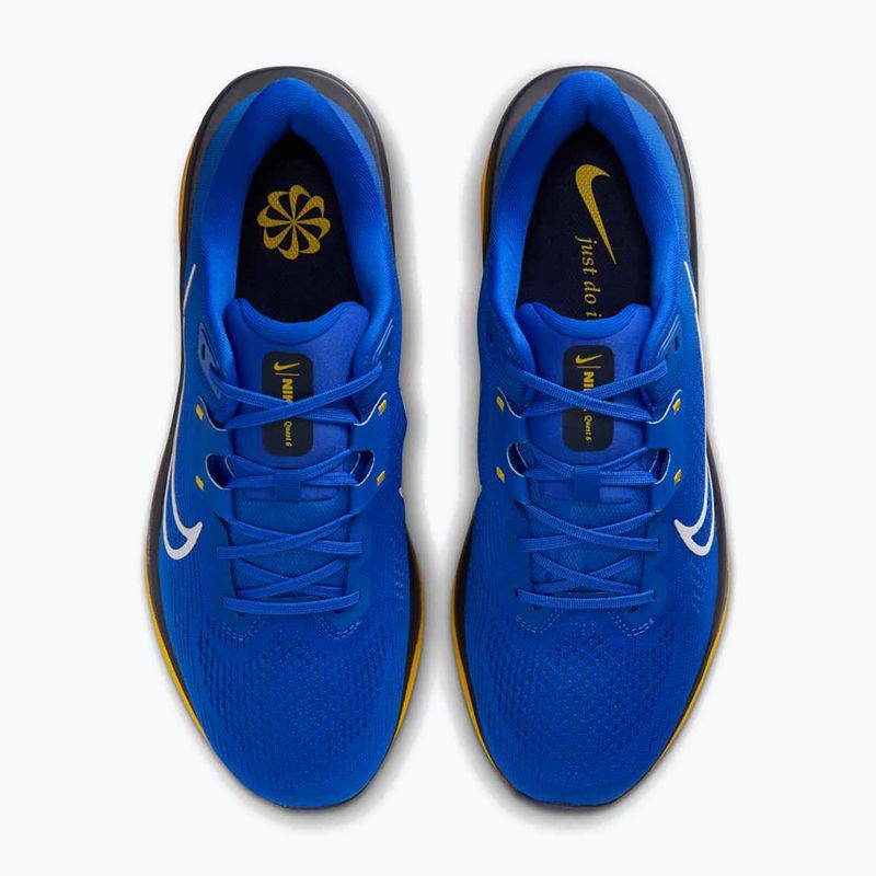 Männer Nike Quest 6 Spiel königlich / Fußball grau / Mitternacht Marine Laufschuhe 7